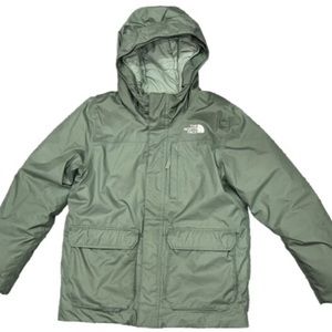New With Tags North Face RainCoat Youth Junior S 7 8 Green Kids Jacket Wind